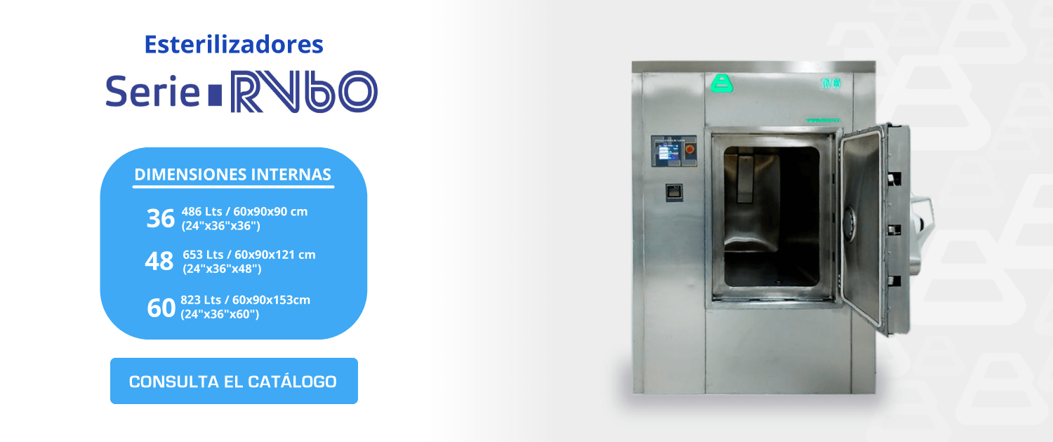 EBP_RV60 Equipos Biomédicos Profesionales Esterilizadores Serie RN60 EBP
